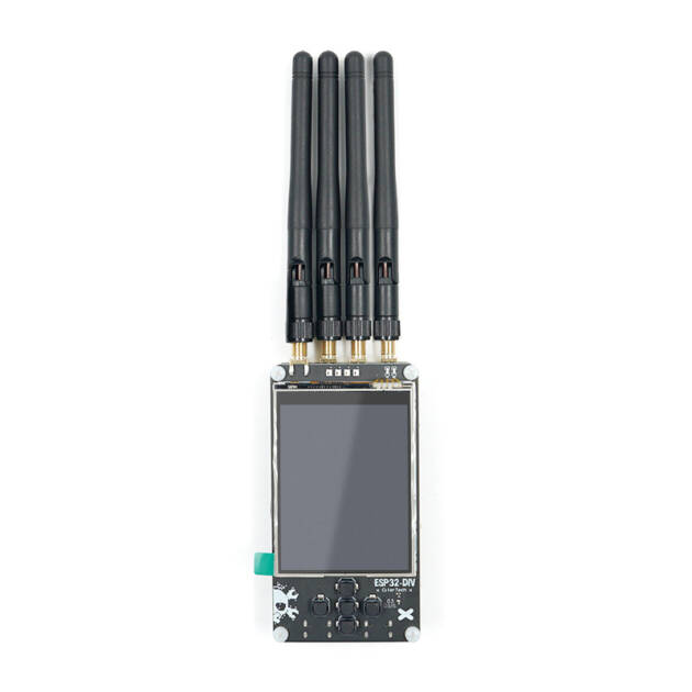 ESP32DIV V2.0 Bluetooth BLE Wifi Pentesting Tool 2.4Ghz SubGhz